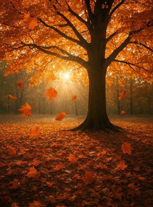 Herfstkracht: de schoonheid van loslaten